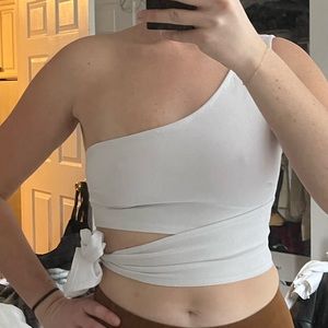 Urban Outfitters White Tie Tank Top